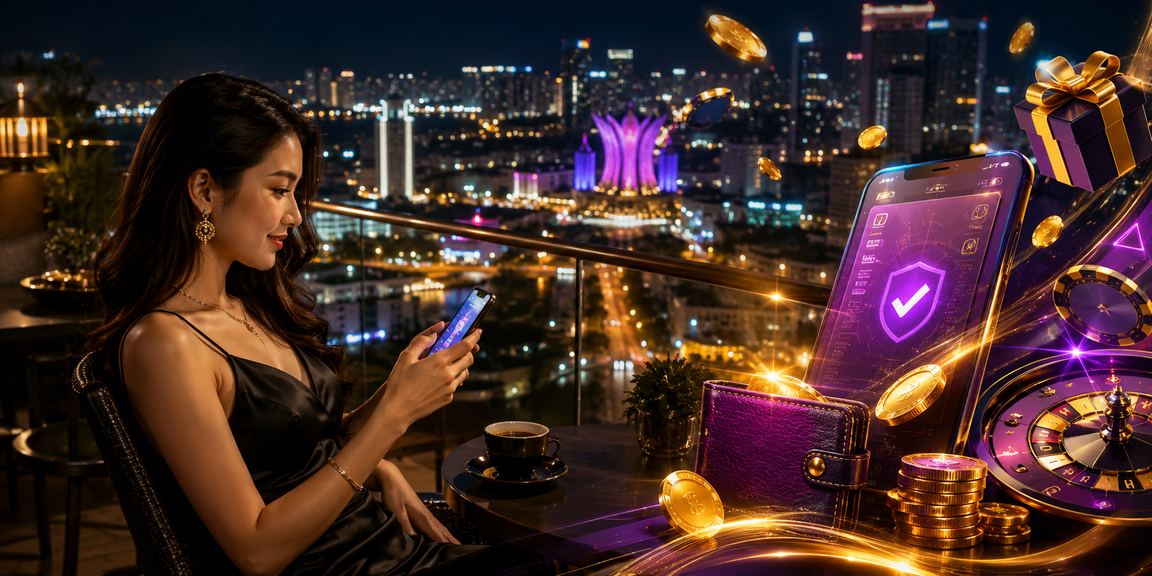 Pemain kasino mudah alih dari Seremban menggunakan telefon untuk bermain poker dalam talian